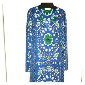 Tory Burch blue/green dress